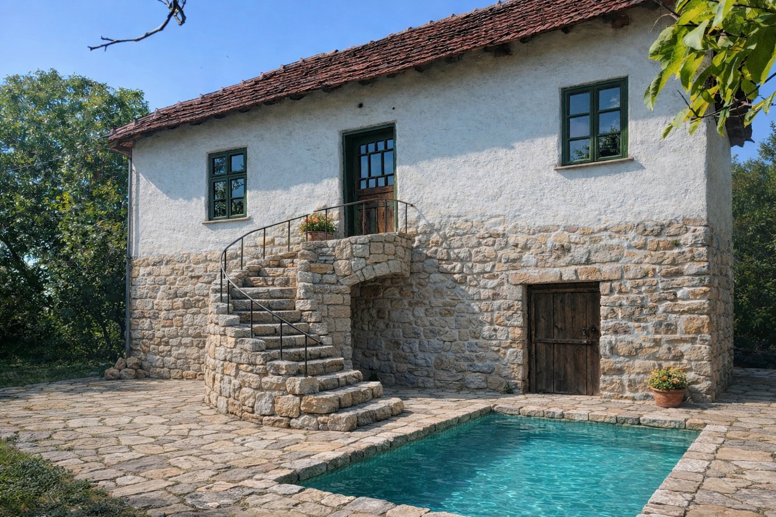 Rodinné sídlo na Staré planině (projekt)